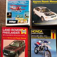 Manuali di manutenzione auto e moto