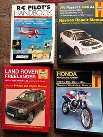 Manuali di manutenzione auto e moto