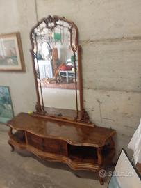 consolle con specchio 