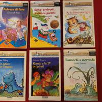 6 libri BATTELLO A VAPORE