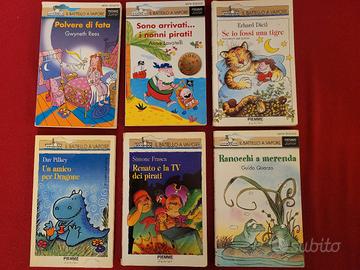 6 libri BATTELLO A VAPORE