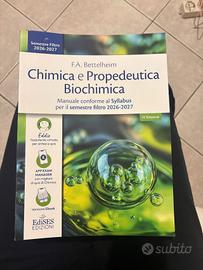 libro chimica e propedeutica biochimica