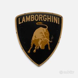 Insegna Smaltata Lamborghini 
