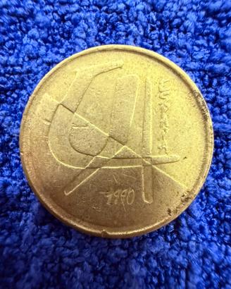 Moneta da 5 pesetas della Spagna tra il 1989/2001