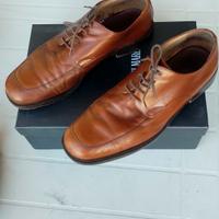 scarpe stringate colore cuoio n. 44