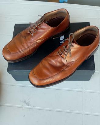 scarpe stringate colore cuoio n. 44