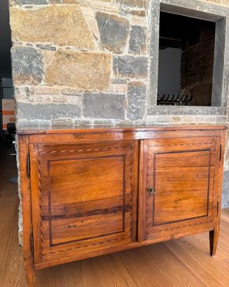 Credenza antica neoclassica Luigi XVI fine 700