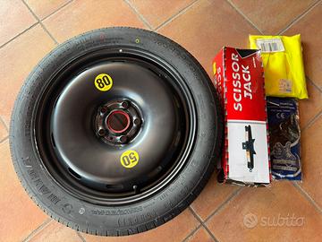 Kit ruotino di scorta 125/80 R17 99M