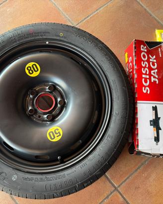 Kit ruotino di scorta 125/80 R17 99M