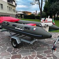 Gommone NOVAMARINE RH400 + JOHNSON 521 25CV