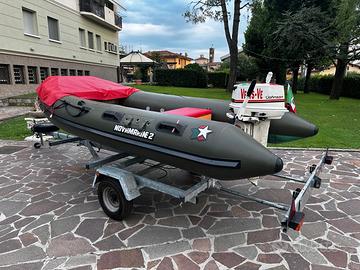 Gommone NOVAMARINE RH400 + JOHNSON 521 25CV