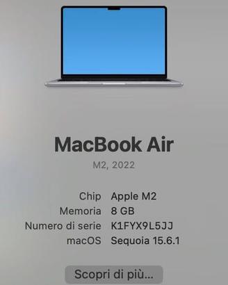 MacBookAir M2 2022