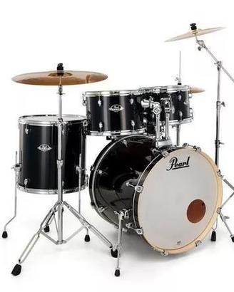 Batteria Pearl Export Standard Set Black EXX725BR