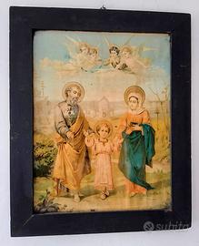 Sacra Famiglia - Quadro Antico