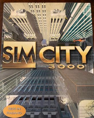 SimCity 3000 PC Big Box completo Edizione Italian