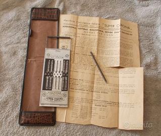 Calcolatrice tascabile  MD SUPER CORONA anni 30