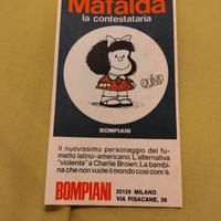 Volantino Mafalda la contestataria – Bompiani