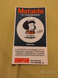 Volantino Mafalda la contestataria – Bompiani