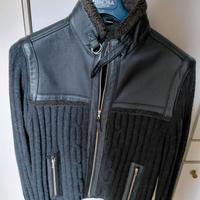 Giacca pelle e maglia