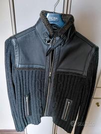Giacca pelle e maglia