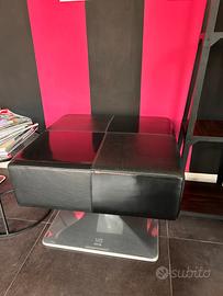 Divani attesa Black Pouff