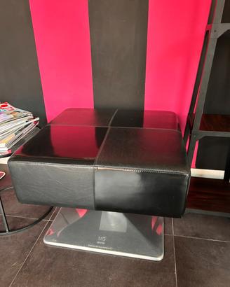 Divani attesa Black Pouff