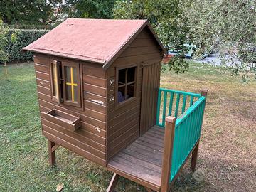 Casetta legno da bambini