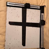 Marginatore vintage camera oscura 38x33 cm