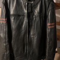 Giacca pelle moto tg m