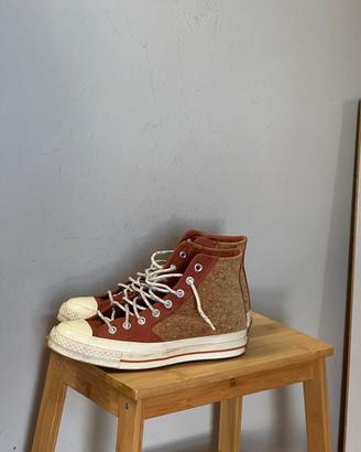 Converse Chuck 70 High Top vintage marroni sughero