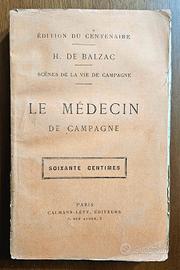 De Balzac - Le  Médecin De Campagne - Calmann Levy