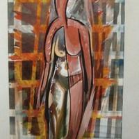 dipinto a mano moderno quadro 