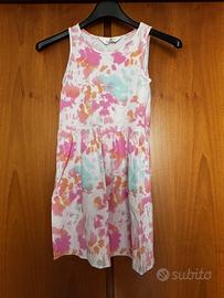 Vestito estivo H&M tie-dye 8-10 anni (134/140)