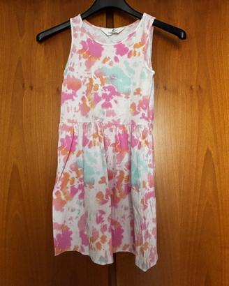 Vestito estivo H&M tie-dye 8-10 anni (134/140)