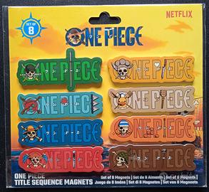 Set Magneti One Piece Netflix – 8 Title + 4 Wanted