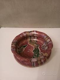 centrotavola in ceramica policroma 