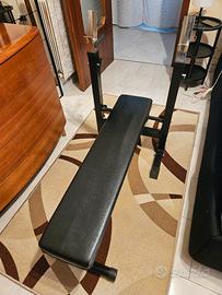 panca manubri bilanciere