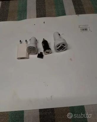 alimentatori 12v per auto attacco USB