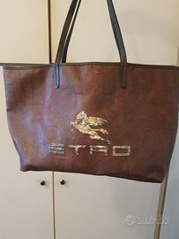 Borsa Etro tote neverfull anni 90 vintage