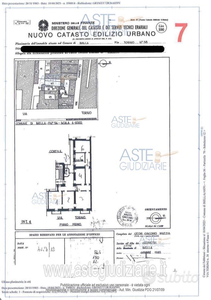 Appartamento – Biella, Vernato - Altro