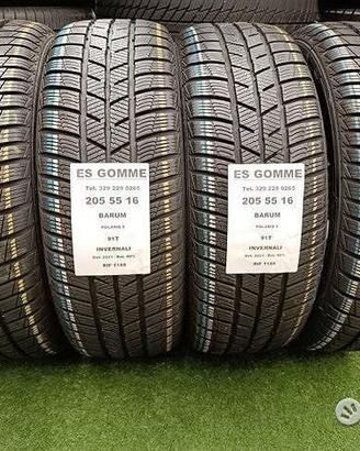 4 gomme 205 55 16 BARUM INV RIF1188