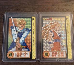 Lotto carte Dragon Ball Z Carddass