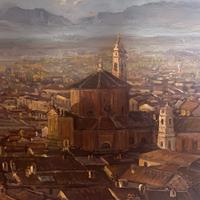 Quadro Olio su tavola