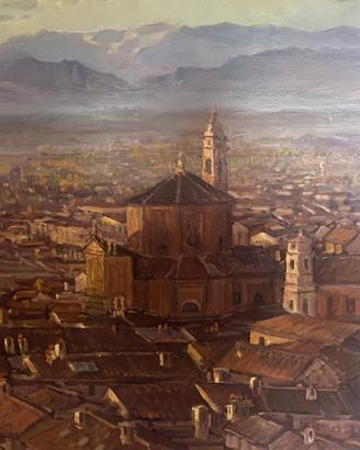 Quadro Olio su tavola