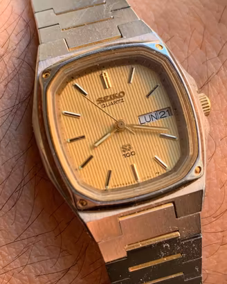 Orologio Seiko SQ 100 Ref. 2A23-5030 quarzo donna