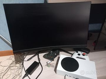 xbox series usata e monitor msi 170hrz curvo usat