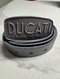 Cintura Ducati in cuoio