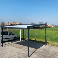 PERGOLA CON TELO RETRAIBILE