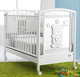 Lettino bianco Birba Pali