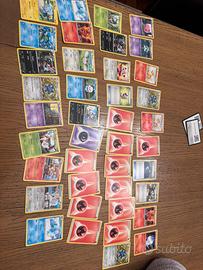 Lotto carte pokemon originali